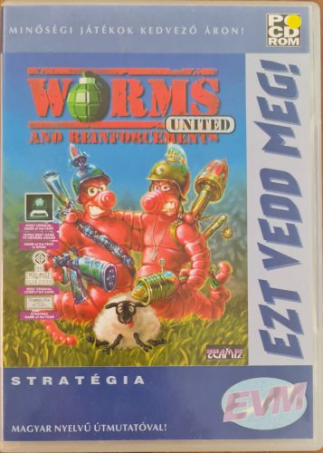 Worms United PC játékszoftver