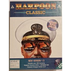   Harpoon Classic bontatlan dobozos PC játék (Alliance Interacitve Software) 386-os gépekre 1993