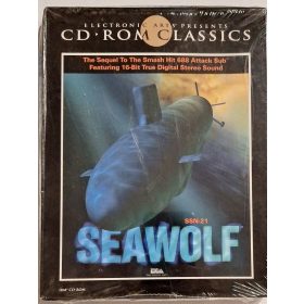   Seawolf SSN-21 bontatlan dobozos PC játék (Electronic Arts) 386/486-os gépekre 1994