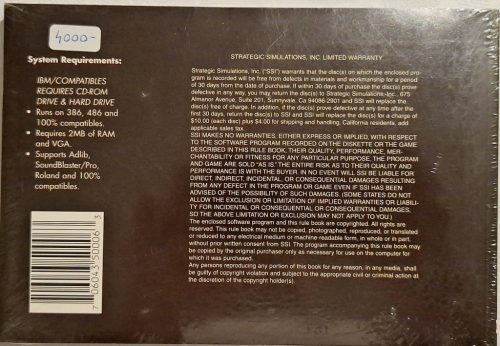 Great Naval Battles Guadalcanal 1942-1943 bontatlan PC játék 386-os gépekre