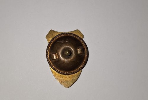 Jelvény Párisi K.S. Magyar Egylet, párizsi magyarok egyesületi jelvény pénzverde, zománcozott