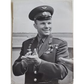 Jurij Gagarin fotója 1961, Pálfai Gábor MTI felvétele