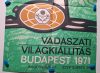 Vadászati Világkiállítás Budapest 1971 kiállítási plakát