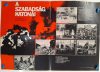 A szabadság katonái (Szovjet háborús filmeposz) fekvő, szöveges filmplakát 1977