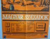 Magyar századok (Magyar Állami Népi Együttes) fellépés plakát Erkel színház (Létai Dezső) 1968 (Mayer jelzéssel)