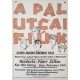 A Pál utcai fiúk filmplakát, A1-es méret, 1968, Szür Szabó József karikatúráival