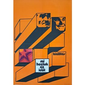   Mi hoztuk az időt, kiállítás plakát, So-Ky jelzéssel, 1972