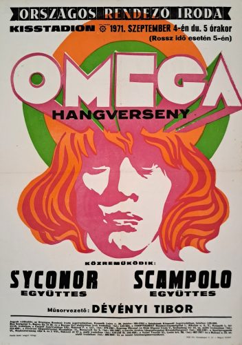 Országos Rendező Iroda (ORI) Omega hangverseny, Sycono, Scampolo, Dévényi Tibor, 1971
