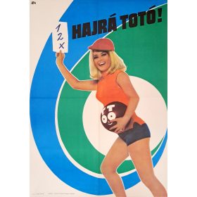 Hajrá Totó!,Totó reklámplakát 1968 