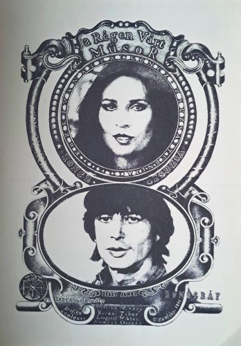 A Régen várt műsor: Koncz Zsuzsa, Bródy János, István a király, Fonográf plakát, Zemlényi jelzéssel, 1986