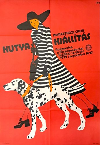 Nemzetközi Cacib kutyakiállítás. Müller I. jelzéssel, 1972
