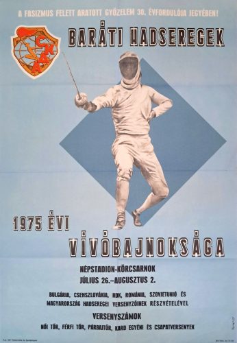 Baráti Hadseregek 1975 évi Vívóbajnoksága (Népstadion-Körcsarnok), Remetey jelzéssel