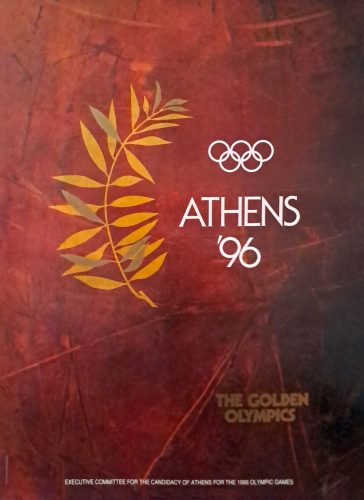 Athens 1996 (Az arany olimpia) Olimpiai bizottság kiadása a 100 éves olimpia emlékére