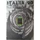 Italia 90' Labdarúgó Világbajnokság reklámplakátjai, 5 db. Butti jelzéssel, 1990