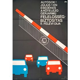   Kötelező gépjármű felelősség biztosítás, Állami Biztosító, Gönczi jelzéssel, 1971
