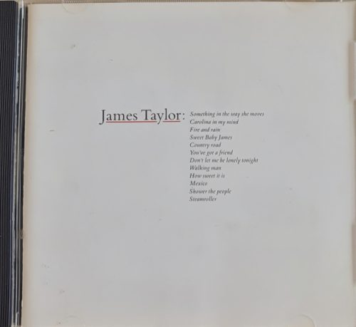 James Taylor, Greatest hits zenei CD, USA kiadás