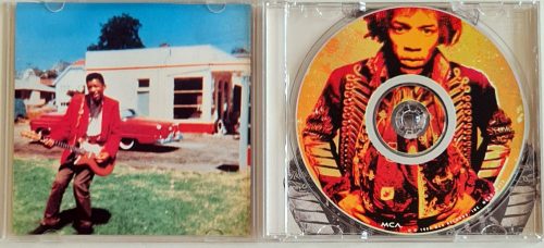 Jimi Hendrix, The ultimate experience zenei CD, USA kiadás
