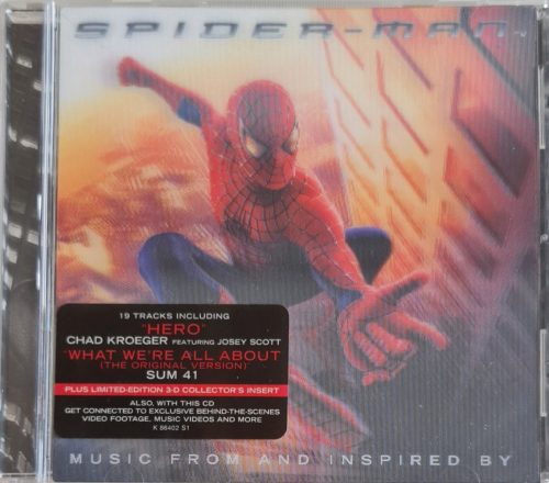 Spider-man - A pókember eredeti filmzene CD, USA kiadás