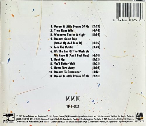 Dream a little dream - Álom, édes álom eredeti filmzene CD, USA kiadás