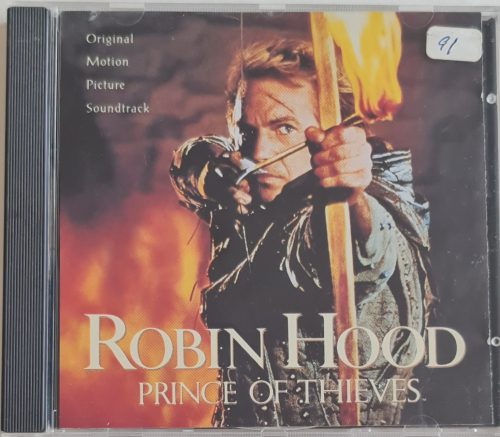 Robin Hood, Prince of thieves - Robin Hood a tolvajok fejedelme eredeti filmzene CD, USA kiadás