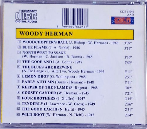Woody Herman, Woodchopper's ball zenei CD