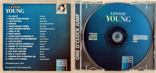 Lester Young, One o'clock jump zenei CD