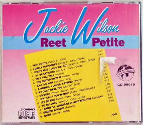 Jackie Wilson, Reet petite zenei CD