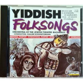 Yiddish folksongs zenei CD