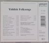 Yiddish folksongs zenei CD