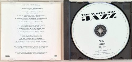 The white box of jazz, Various artists zenei CD