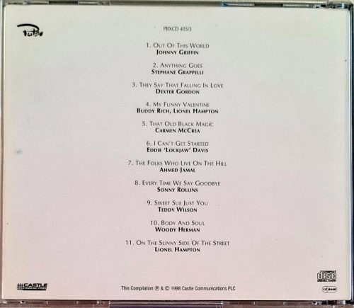 The white box of jazz, Various artists zenei CD