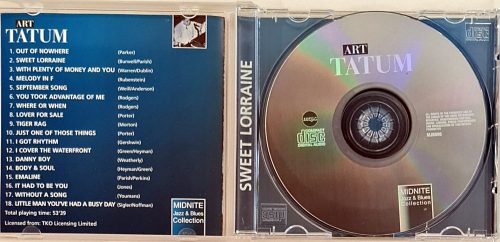 Art Tatum zenei CD