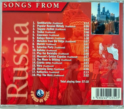 Songs from Russia zenei CD