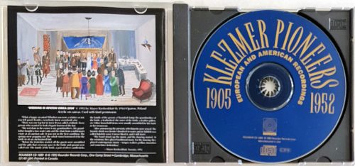 Klezmer Pioneers 1905-1952 zenei CD, USA kiadás