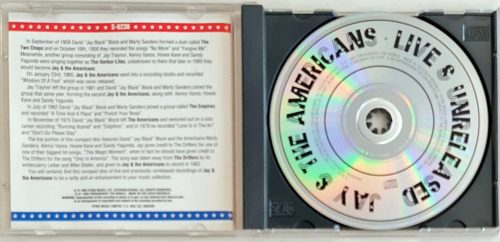 Yay & The Americans, Live & Unreleased zenei CD