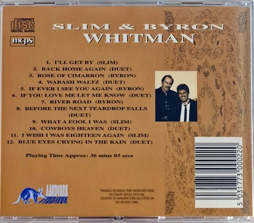 Slim & Byron Whitman, Magic Moments zenei CD