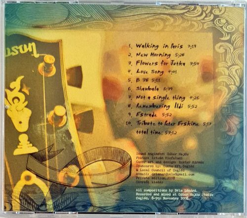 Béla Lénérd and friends, Moods and memories zenei CD