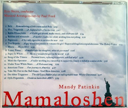 Mandy Patinkin, Mamaloshen zenei CD