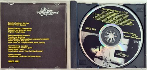 Remember the children zenei CD