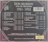 Don Redman, 1931-1933 classics zenei CD