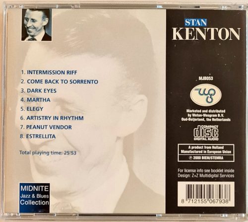 Stan Kenton, Estrellita zenei CD