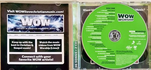 Wow Worship deluxe dupla zenei CD