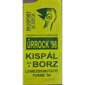 Kispál és a Borz koncertjegy 1996