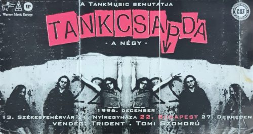 Tankcsapda koncertjegy 1996