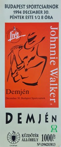 Demjén Ferenc koncertjegy 1994