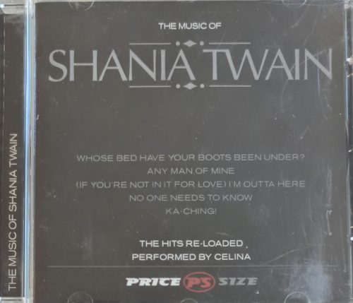 The music of Shania Twain by Celina zenei CD