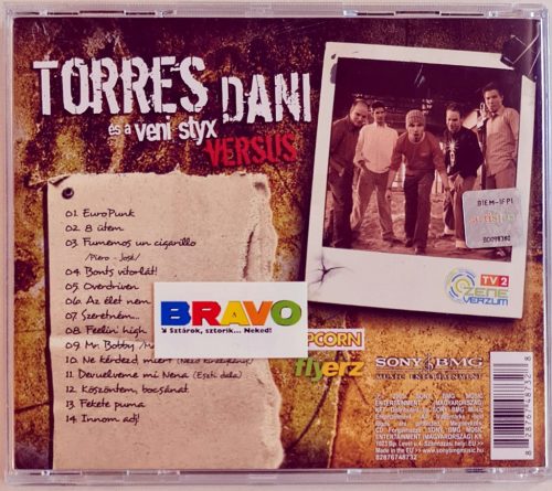 Torres Dani és a Veni Styx, Versus zenei CD