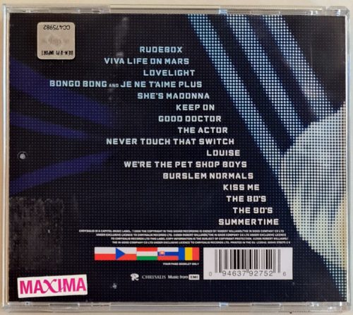 Robbie Williams, Rudebox zenei CD