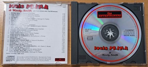 Louis Prima zenei CD 1987