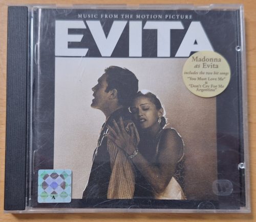 EVITA hivatalos filmzenei CD 1996 (Madonna, Antonio Banderas)